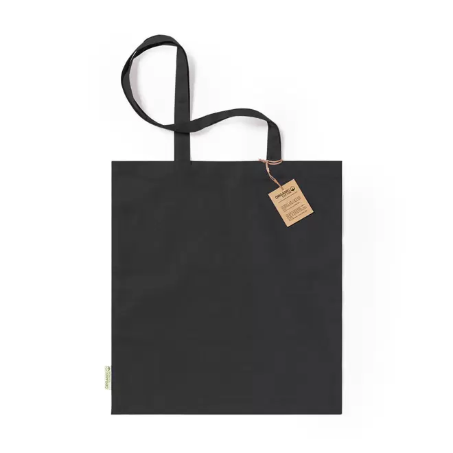 SAC COTON PERSONNALISABLE 140G/M² 'SUNDO BIO' - noir