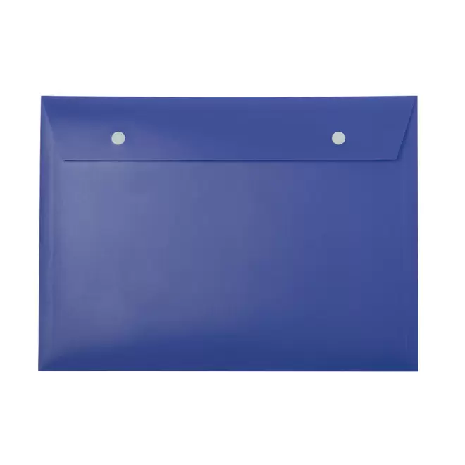 PORTE DOCUMENT PERSONNALISE 'PAPEROU' - bleu