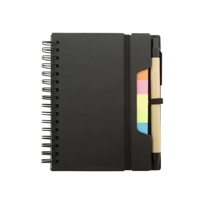 MINI BLOC-NOTES PUBLICITAIRE 'DEBORAH SPIRALE' - noir