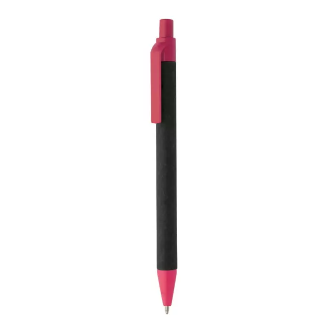 STYLO PUBLICITAIRE 'AMOSIS BLACK' - rose fuchsia