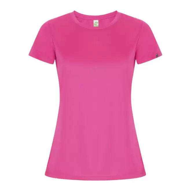 RAPIDE 4J - TEE-SHIRT FEMME PERSONNALISE 'LUDO' - rose fluo