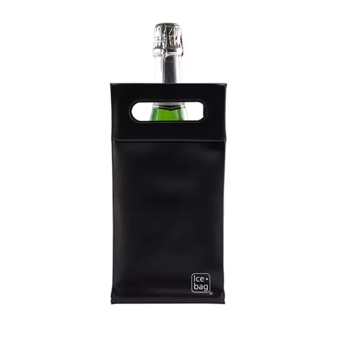 ÉTUI RAFRAICHISSEUR PERSONNALISÉ 'ICE.BAG® SQUARE' - noir mat