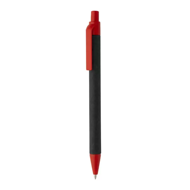 STYLO PUBLICITAIRE 'AMOSIS BLACK' - rouge