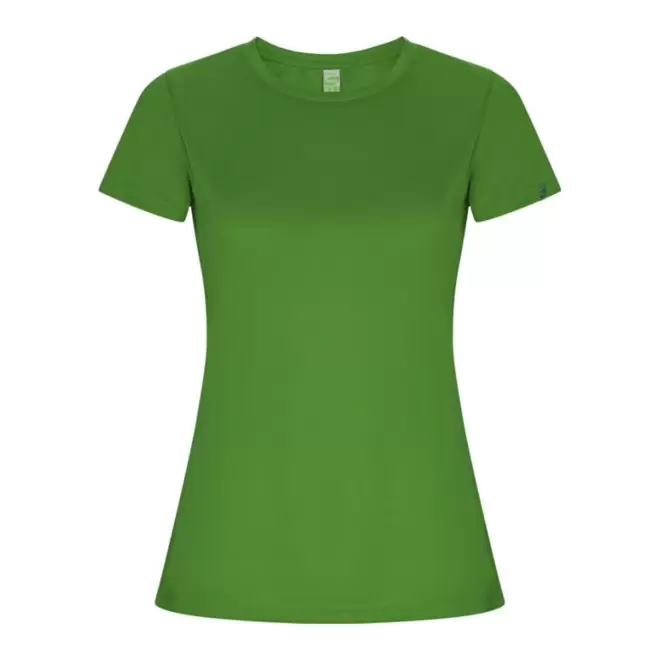 RAPIDE 4J - TEE-SHIRT FEMME PERSONNALISE 'LUDO' - vert