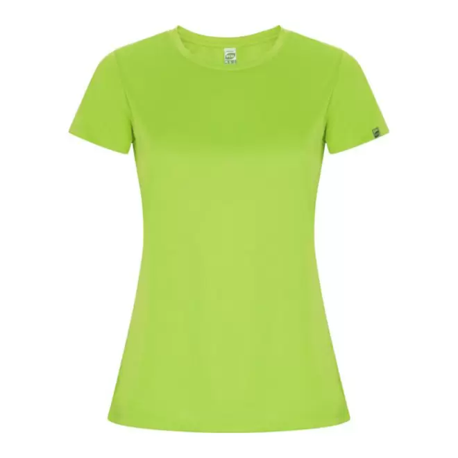 RAPIDE 4J - TEE-SHIRT FEMME PERSONNALISE 'LUDO' - vert fluo
