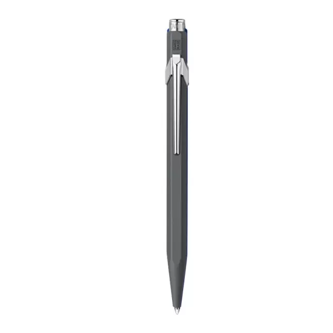 STYLO PERSONNALISÉ À BILLE CARAN D'ACHE® 'CLASSIC LINE' - gris anthracite