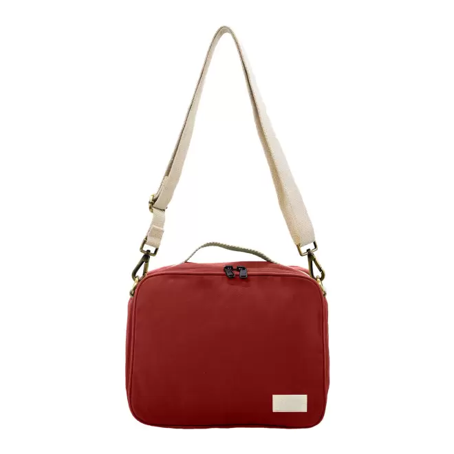 SAC ISOTHERME PERSONNALISABLE STUDIO BY HINDBAG 'ALICE' - rouge brique