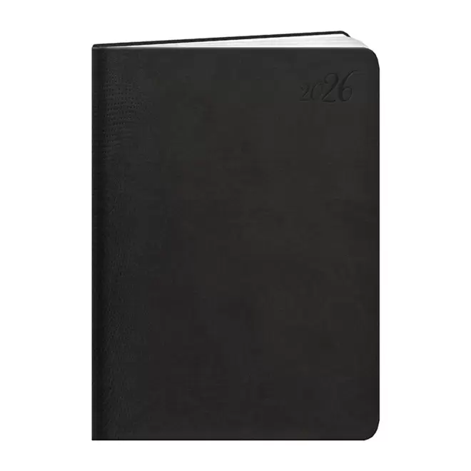 AGENDA PERSONNALISÉ 2026 PERSONNALISABLE 'PHARO' - noir