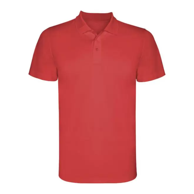 RAPIDE 4J - POLO SPORT HOMME PERSONNALISE 'MONZHA' - rouge