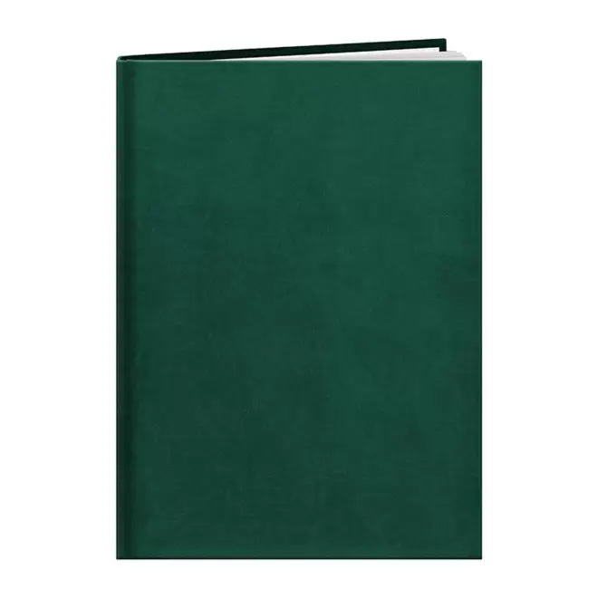AGENDA DE POCHE 9,5x16,5 PERSONNALISABLE 'BUCKINGHAM' - vert foncé