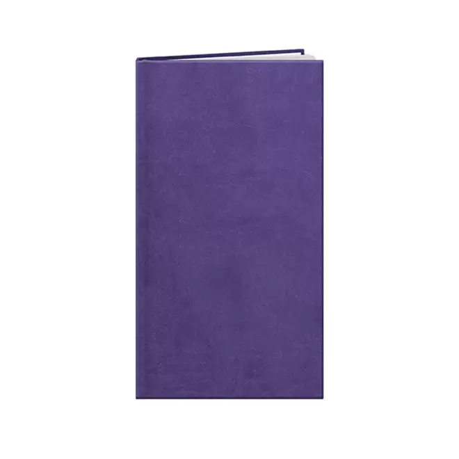AGENDA DE POCHE 9,5x16,5 PERSONNALISABLE 'BUCKINGHAM' - parme