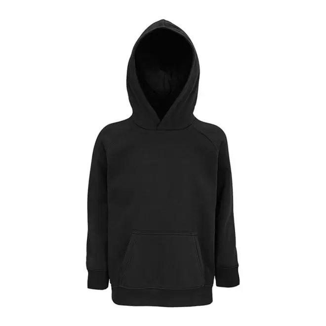 SWEAT-SHIRT ENFANT PERSONNALISÉ CAPUCHE 'STELLAR KIDS' - noir