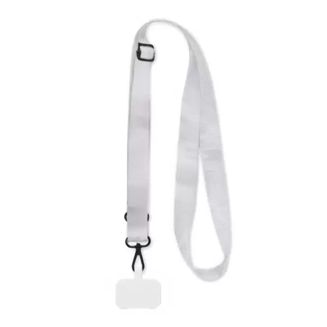 TOUR DE COU TELEPHONE PUBLICITAIRE 'OBLU' - blanc