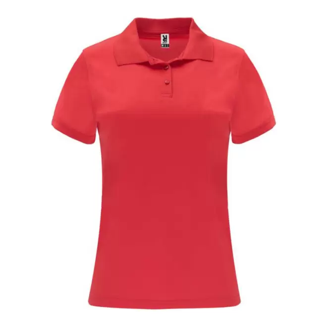 RAPIDE 4J - POLO SPORT FEMME PERSONNALISE 'MONZHA' - rouge