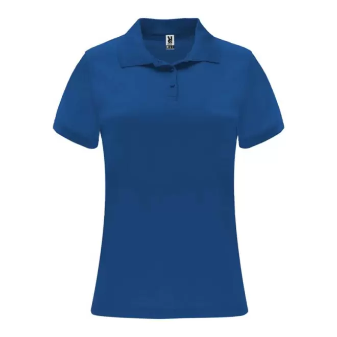 RAPIDE 4J - POLO SPORT FEMME PERSONNALISE 'MONZHA' - bleu royal