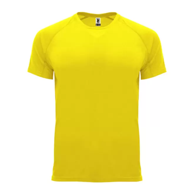 TEE SHIRT SPORT PUBLICITAIRE ENFANT 'ESPORTO' - jaune
