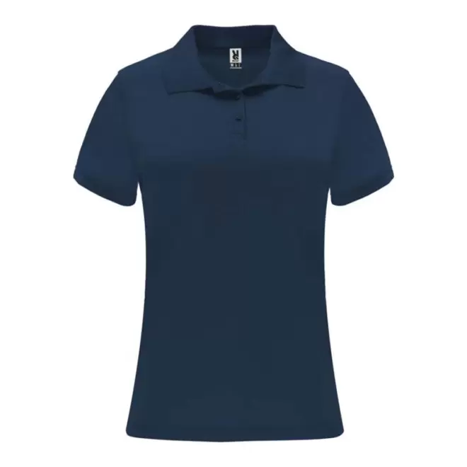 RAPIDE 4J - POLO SPORT FEMME PERSONNALISE 'MONZHA' - bleu marine