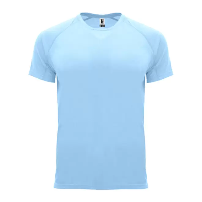 TEE SHIRT SPORT PUBLICITAIRE ENFANT 'ESPORTO' - bleu ciel