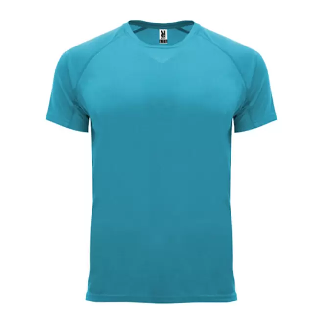 TEE SHIRT SPORT PUBLICITAIRE ENFANT 'ESPORTO' - turquoise