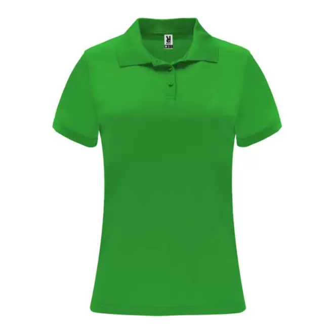RAPIDE 4J - POLO SPORT FEMME PERSONNALISE 'MONZHA' - vert foncé