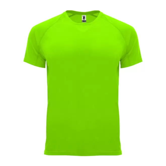 TEE SHIRT SPORT PUBLICITAIRE ENFANT 'ESPORTO' - vert fluo