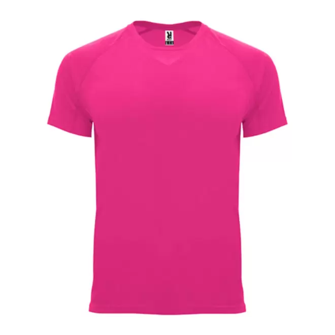 TEE SHIRT SPORT PUBLICITAIRE ENFANT 'ESPORTO' - fuchsia