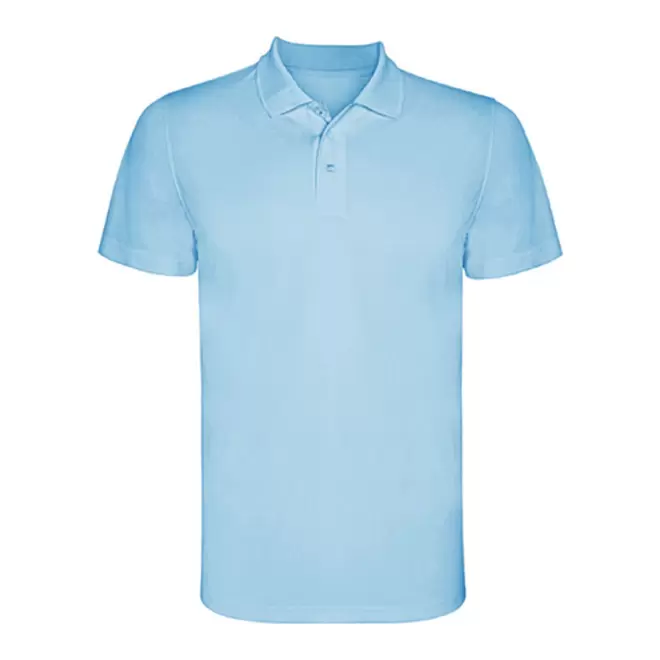 POLO PERSONNALISÉ ENFANT 'MONZHA' - bleu ciel