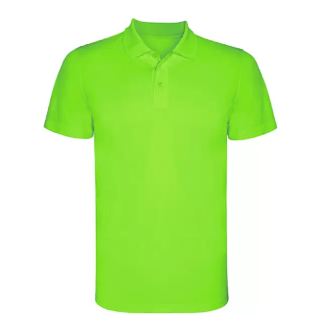 POLO PERSONNALISÉ ENFANT 'MONZHA' - vert fluo