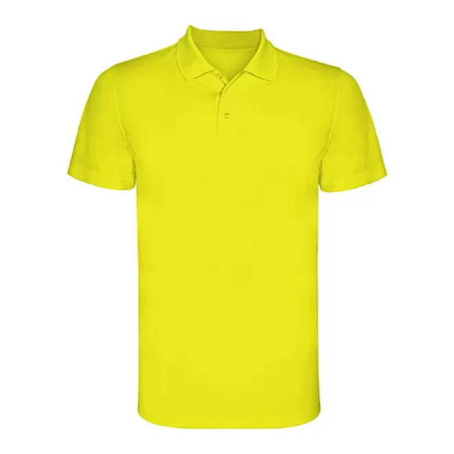 POLO PERSONNALISÉ ENFANT 'MONZHA' - jaune fluo