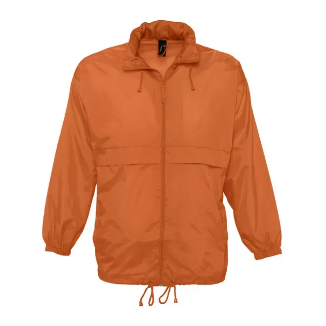 COUPE-VENT IMPERMEABLE MIXTE NON-DOUBLÉ 'SURF' - orange