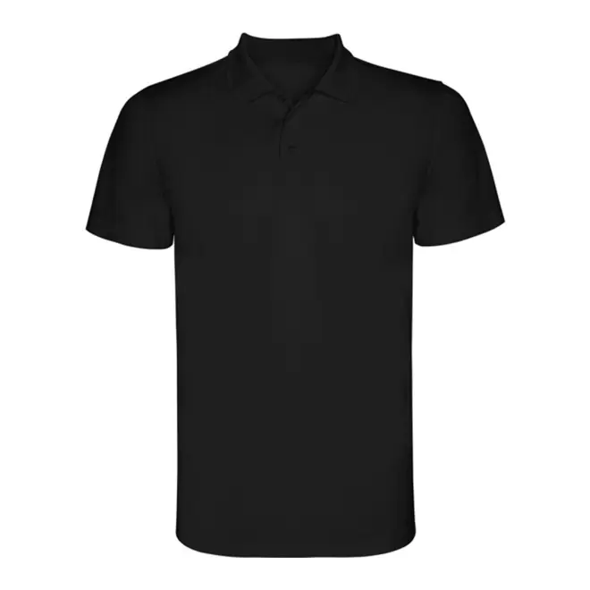 RAPIDE 4J - POLO SPORT ENFANT PERSONNALISE 'MONZHA' - noir