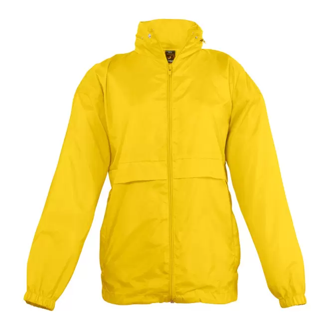 COUPE-VENT ENFANT PERSONNALISABLE 'SURF KIDS' - jaune