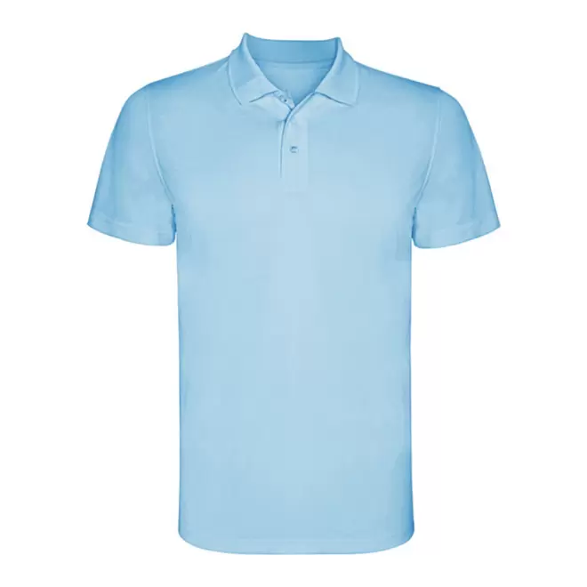 RAPIDE 4J - POLO SPORT ENFANT PERSONNALISE 'MONZHA' - bleu ciel