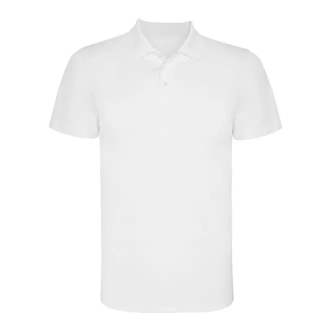 RAPIDE 4J - POLO SPORT ENFANT PERSONNALISE 'MONZHA' - blanc