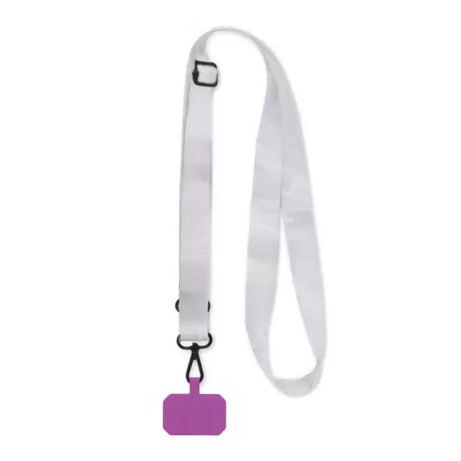 TOUR DE COU TELEPHONE PUBLICITAIRE 'OBLU' - violet