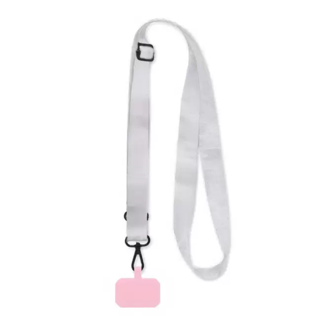 TOUR DE COU TELEPHONE PUBLICITAIRE 'OBLU' - rose