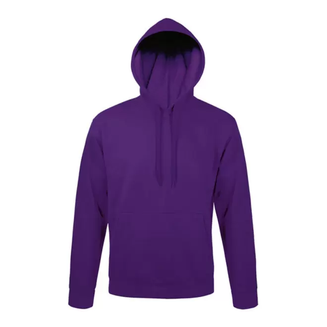 EXP 4J - SWEAT SHIRT PERSONNALISÉ À CAPUCHE 'SNAKE' - violet fonce