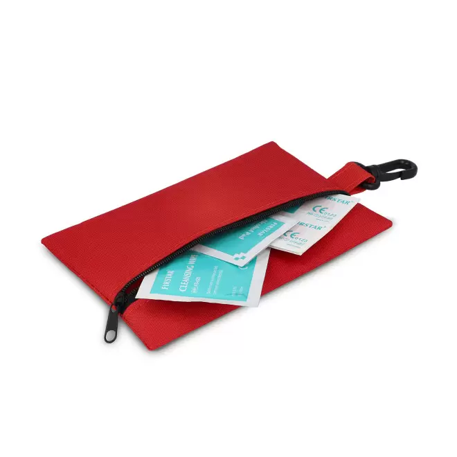 TROUSSE DE SECOURS PERSONNALISE 'DENALO' - rouge