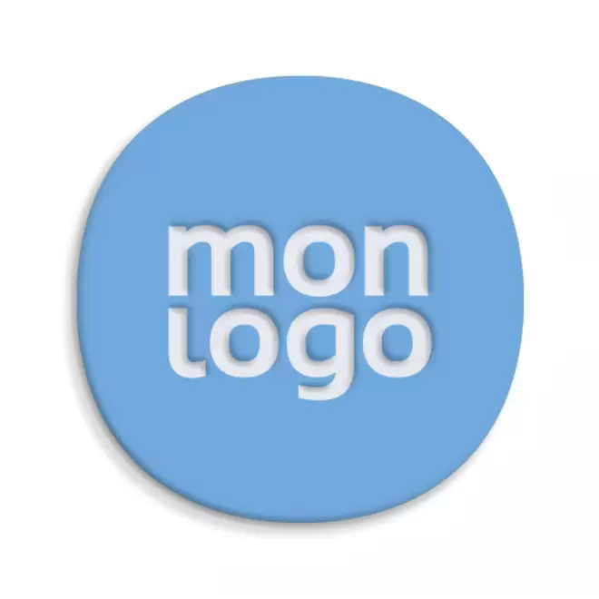 ECUSSON EN SILICONE 3D A COUDRE PERSONNALISABLE 'CRAT' - 7 x 7 cm