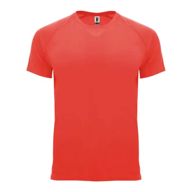 RAPIDE 4J - TEE-SHIRT ENFANT PERSONNALISE 'ESPORTO' - corail fluo
