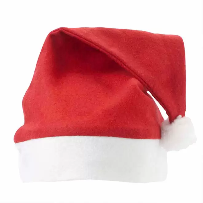 BONNET DE NOËL PERSONNALISÉ 'NICOLAS RPET' - rouge