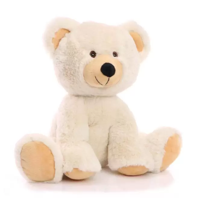 OURS EN PELUCHE PERSONNALISÉE RPET 'PADOU' - beige