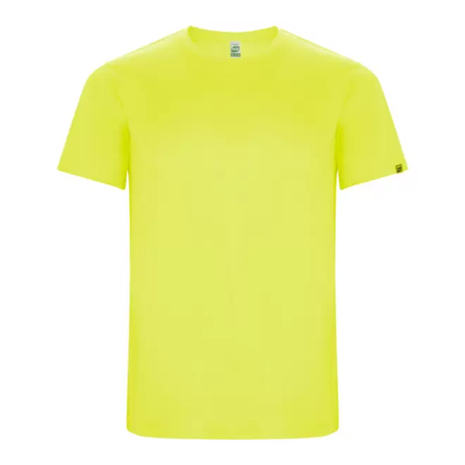 RAPIDE 4J - TEE-SHIRT ENFANT PERSONNALISE 'LUDO' - jaune fluo