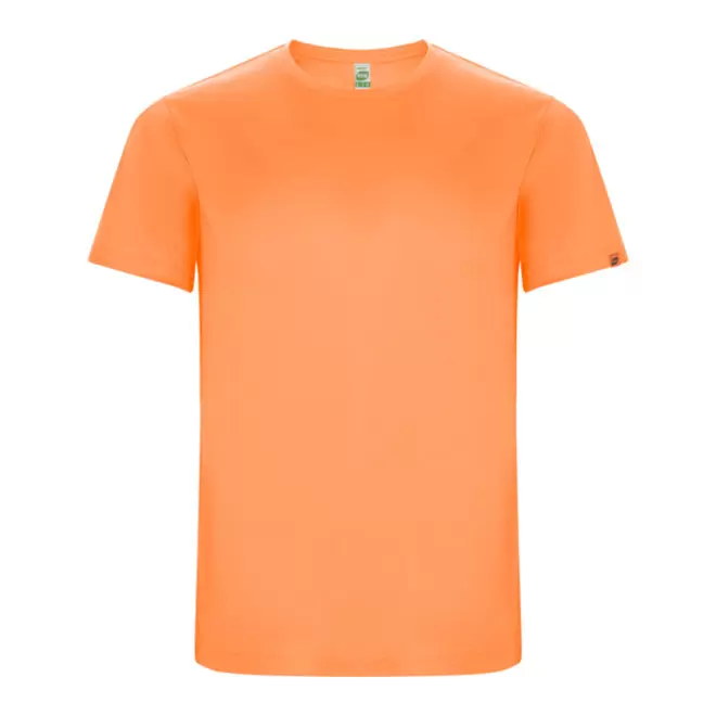 RAPIDE 4J - TEE-SHIRT ENFANT PERSONNALISE 'LUDO' - orange fluo
