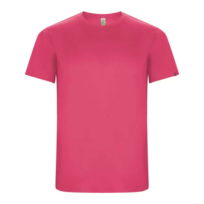 RAPIDE 4J - TEE-SHIRT ENFANT PERSONNALISE 'LUDO' - rose fluo