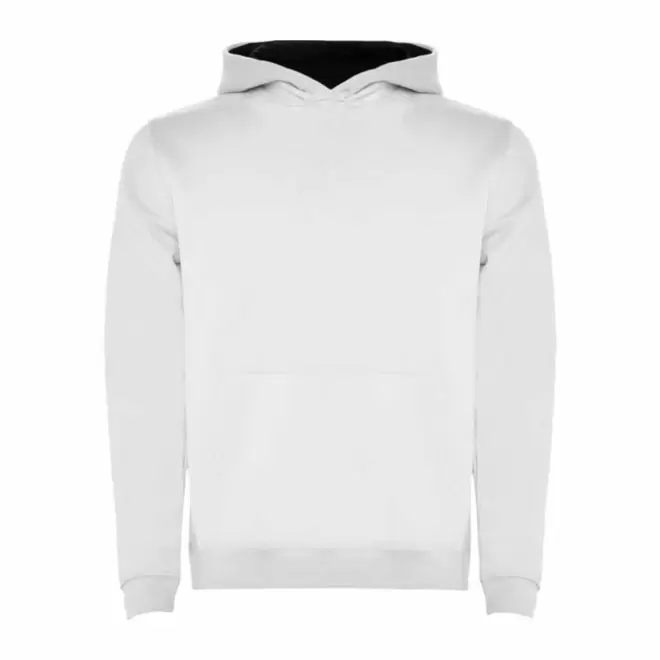 SWEAT SHIRT CAPUCHE PERSONNALISE 'RAPHAEL KIDS' - blanc / marine