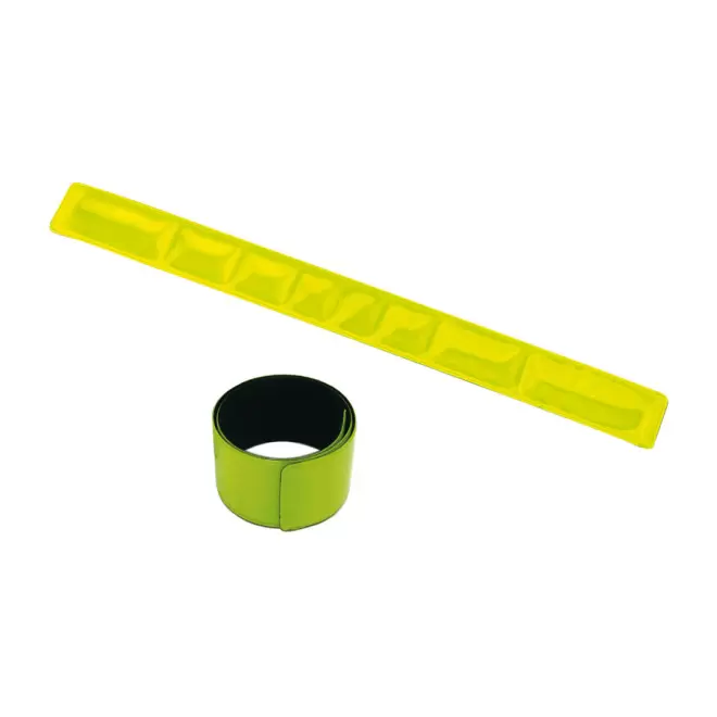 BRASSARD PUBLICITAIRE RÉFLÉCHISSANT 'PREVENTI' - jaune