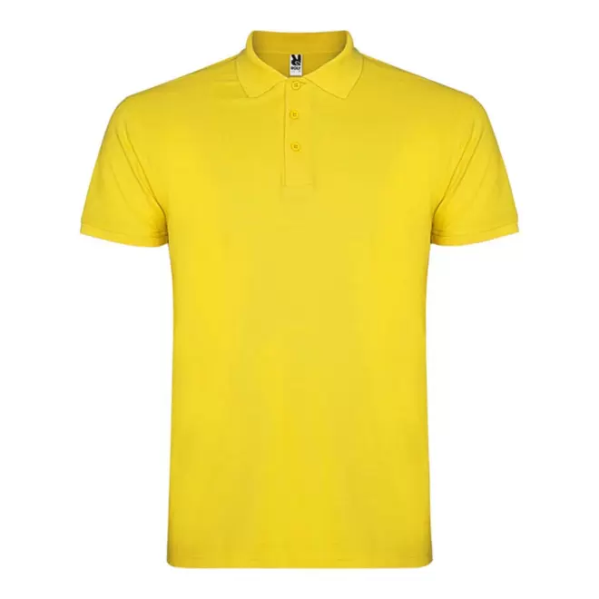 RAPIDE 4J - POLO ENFANT PERSONNALISABLE 'STARLO KIDS' - jaune