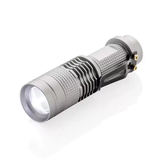 LAMPE TORCHE PERSONNALISÉE 'DODONE' - gris/noir