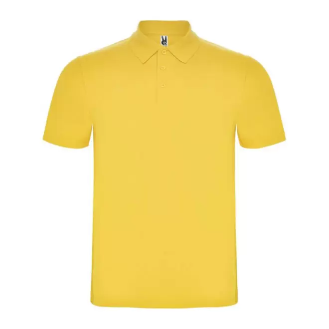 POLO MIXTE COULEUR PERSONNALISE 'ASTRALO' 180G/M2 - jaune
